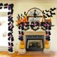 thumbnail image 5 of Guirnalda decorativa de Halloween | Enredadera de hojas de calabaza otoñales | Follaje artificial de 175 cm para repisa de chimenea, escalera o puerta, 5 of 6