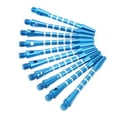 thumbnail image 1 of Dart Shafts Aluminum Alloy Replacement Thread Dart Stems 10PCS Set Locking Hole Design Indoor Activity, 1 of 7