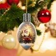 thumbnail image 1 of DIANWUDG Christmas Acrylic Keychain In Bottle Car Rearview Mirror Accessories Backpack Pendant, 1 of 3