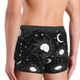 thumbnail image 5 of Bingfone Crescent And Stars Men'S Underwear - Casual Stretch Boxer Briefs-Large, 5 of 9