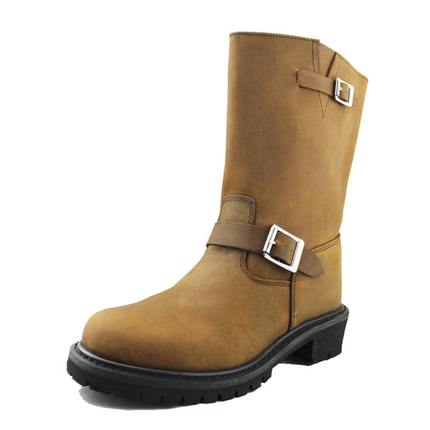 mid calf pull on boots