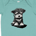 thumbnail image 4 of Inktastic Schnauzer Pup Boys or Girls Baby Bodysuit, 4 of 5