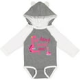 thumbnail image 3 of Inktastic My Aunt Loves Me Girls Long Sleeve Baby Bodysuit, 3 of 5