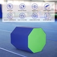 thumbnail image 5 of YRLLENSDAN 24x 26 inch Octagon Tumbling Mat for Gymnastics, Gymnastics Octagon Tumbler Mat Fitness Equipment Mat Home Gym, Blue, 5 of 7