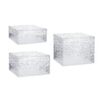 thumbnail image 4 of pitrice Acrylic Riser Display Stands With Hollow Bottoms Showcase Food And Desserts At Special Events Or Retail Buffet Riser 3 piece set, 4 of 6