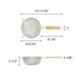 thumbnail image 2 of Excellante 6" strainer with wooden handle, double, fine, comes in each, 2 of 4