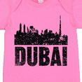 thumbnail image 4 of Inktastic Dubai City Skyline with Grunge Boys or Girls Baby Bodysuit, 4 of 5
