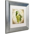 thumbnail image 2 of Trademark Fine Art "Tuscany Table Blanc" Canvas Art by Color Bakery White Matte, Silver Frame, 2 of 4