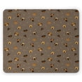 thumbnail image 1 of Dog Lover Mouse Pad, Repetitive Pattern of Pet Heads Paw Prints and Bones, Rectangle Non-Slip Rubber Mousepad, Multicolor, by Ambesonne, 1 of 2