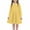 Yellow, variant on ameIAEA Kids Girls Long Sleeve Collar Dress Toddler A-Line Flowy Formal Party Dress 2-12Y