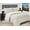 Beige, variant on Mocassi 2000 Thread Sherpa Comforter & Duvet Black, Queen