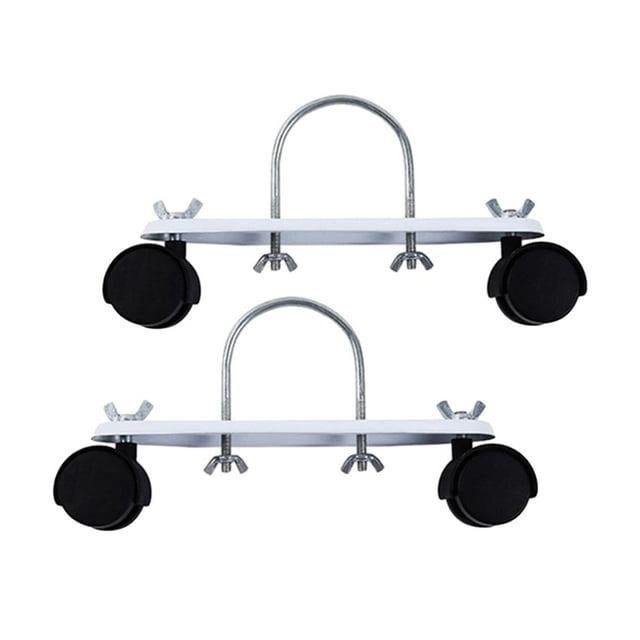 jifeng 1 Paire Support de Chauffage Électrique à Huile Pièces de Rechange Roue Noire