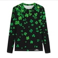 thumbnail image 5 of Stamzod Long Sleeve Shirts for Women 2026 Dressy Casual Tunic Tops Loose Fit Crewneck Blouses Plus Size Fashion Black L, 5 of 8