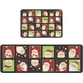 thumbnail image 3 of Kitchen Rug Mat Christmas Santa Claus Theme, Set of 2, Anti-Fatigue Non-Skid Washable Kitchen Runner Rugs, Cute Cartoon Santa Soft Comfort Rug for Kitchen, Floor Home, Front of Sink, Laundry, 3 of 6