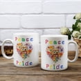 thumbnail image 3 of Peace Love Pride Goldendoodle with Rainbow Sunglasses LGBT LGBTQ+ Mug Doodle Dog Lover Gifts Idea Coffee Tea Cup - 01004, 3 of 4