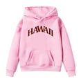 thumbnail image 3 of Girls Athletic Hoodie Soft Pullover Sweatshirt With Pocket Comfortable Casual Sportswear For Teen Girls, 3 of 4
