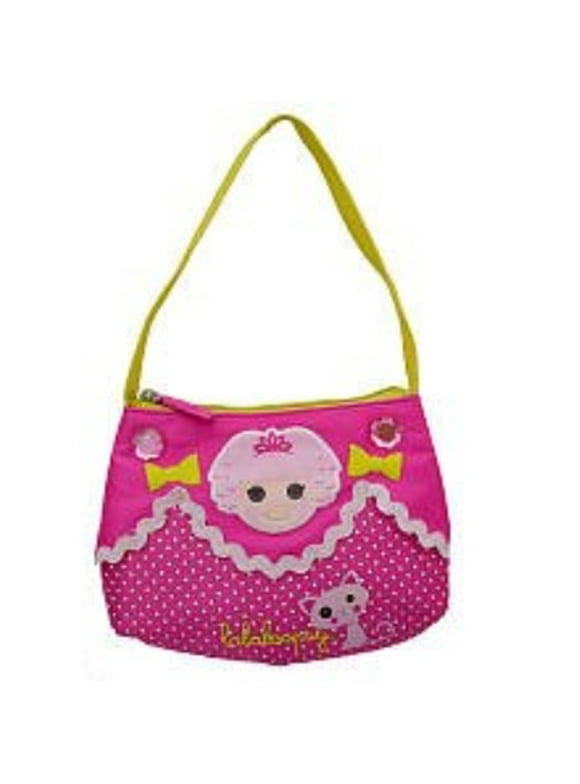 Lalaloopsy Skirt Bag - Pink Polka Dot Handbag Purse