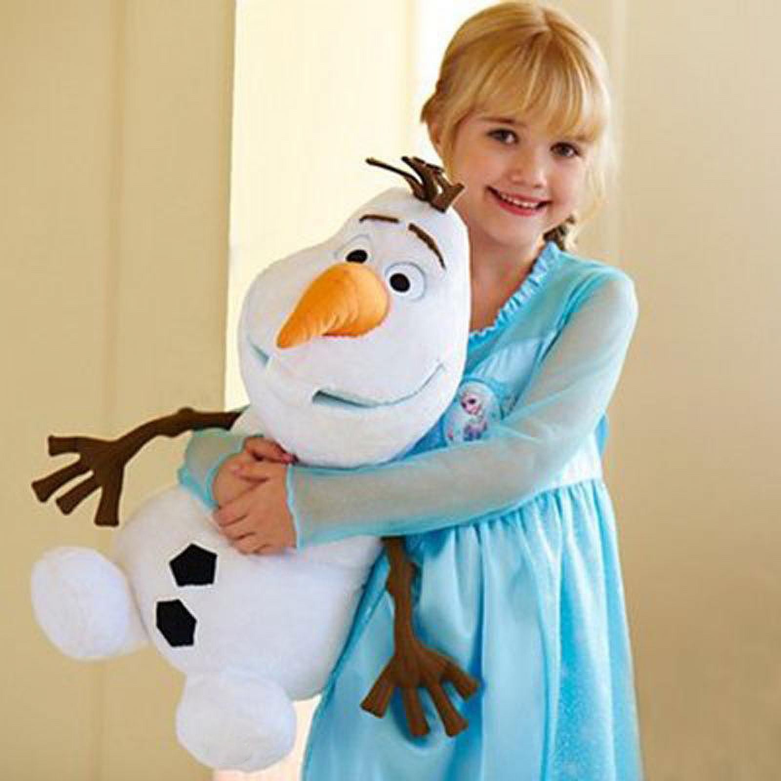 Plush olaf snowman discount