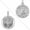 Sterling Silver, variant on Gymnastics - Saint Sebastian Doubledside Sports Religious Medal 1 Inch in Sterling Silver