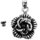 thumbnail image 4 of Collar de cineraria cineraria cineraria de cenizas de cenizas de cremación conmemorativa de material acero inoxidable colgante de cadena de rosas joyería de para mujeres y muj Yuyangstore Colgante de flor conmemorativa, 4 of 6