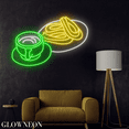 thumbnail image 2 of Glowneon Churros & Coffee Neon Led For Spanish Restaurant Wall Decor, 2 of 5