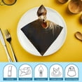 thumbnail image 6 of Nawy A Majestic Lion Majestic and Domineering Imposing and Imposing Polyester Gift Dinner Napkin for Dining Table Kitchen Daily Party Housewarming Farmhouse Decor 2 PCS, 6 of 7