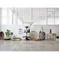 thumbnail image 2 of Creative Co-Op 10 in x 16.75 in Black Adjustable Metal Stand and Glass Floating Photo Frame, 2 of 3