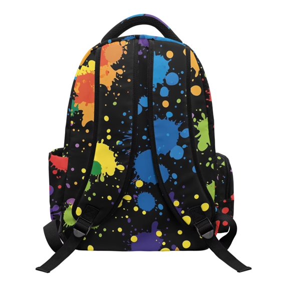 Garronmavis Tractor Kids Lightweight School Backpack 17-inch, Multi-Pocket Elementary Student Bag with Sturdy Construction, Comfortable for All Day School Use