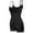 Black, variant on SHAPEVIVA Shapewear for Women Tummy Control Fajas Colombianas Body Shaper Zipper Open Bust Bodysuit