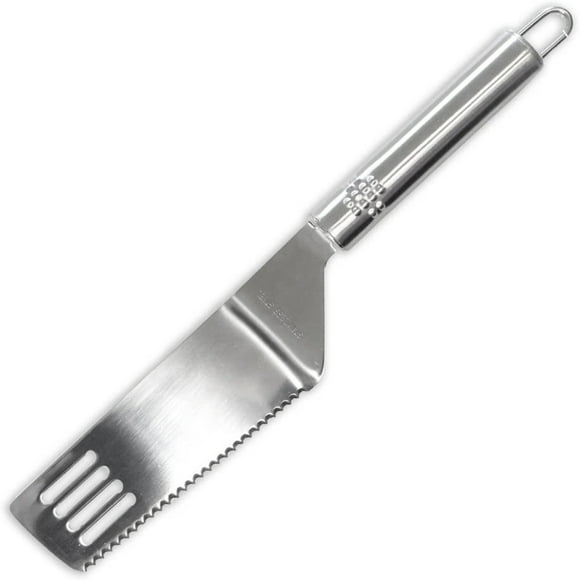 Cortadora de pizza de acero inoxidable y cortador de pizza de servidor Elevador festoneado fácilmente porcionado 5 pulgadas Hawk B004QPCIY6