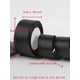 thumbnail image 2 of 1 Roll 4cm Wide Satin Ribbon, For Hair Bow Making, Cake And Baking Decorations, 2 of 2