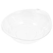 AURARMLET Oval Plastic Wash Basin for Toiletries Storage - 1 Pack and Lightweight