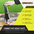 thumbnail image 2 of Timber Tuff 8 Inch Straight Draw Shave Tool, Debarking & Woodworking Tool, 2 of 7