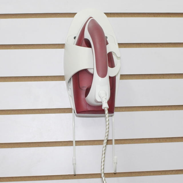 QUMIIRITY Iron Wall Shelf Space-saving Ironing Board Hook 1Pack Silver