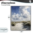 thumbnail image 4 of Stupell Industries Contemporary Dunes In The Sunshine Gray Framed Giclee Art, 24 x 30, by Franklyn Gregory, 4 of 8