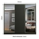 thumbnail image 3 of Ropero Closet Madesa 3 Puertas 2 Espejo NN, 3 of 5