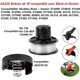 thumbnail image 4 of Carrete de repuesto Black + Decker para recortadora de césped, bobina de huelga de tierra de línea de nailon transparente de alta resistencia Shibaod kaili Sencillez, 4 of 5