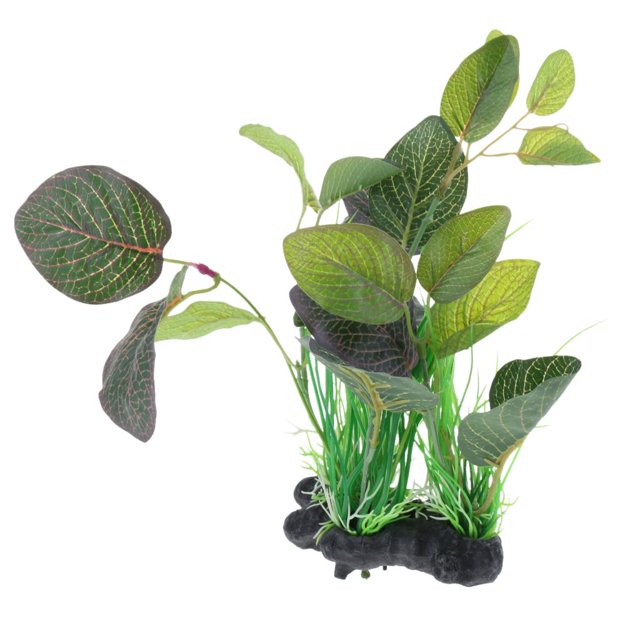 Plantas de artificiales, terrario , plantas de plástico falso, seguro para utilizar en acuarios - QL03 Gloria Planta de terrarios de reptil