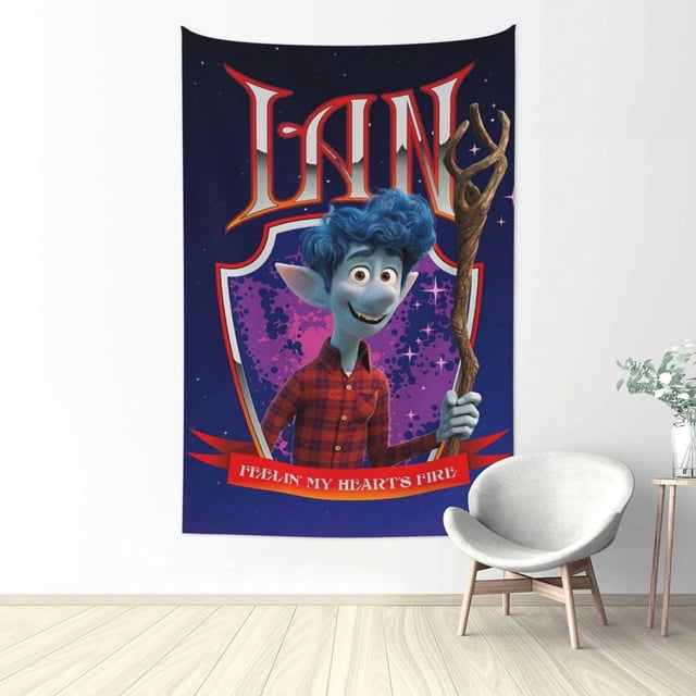 Tapiz de pared con estampado artístico para dormitorio, póster estético, tapiz decorativo para sala de estar, dormitorio, regalo para fanáticos, 60 x 40 pulgadas