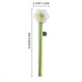 thumbnail image 2 of Sunflower Ice Cream Stirring Spoon | Cute Long Handle Borosilicate Glass Beverage Stirrer | Cocktail Drink Sticks for Coffee, Lemonade, Iced Tea | Includes 1 Stirring Spoon, 2 of 2