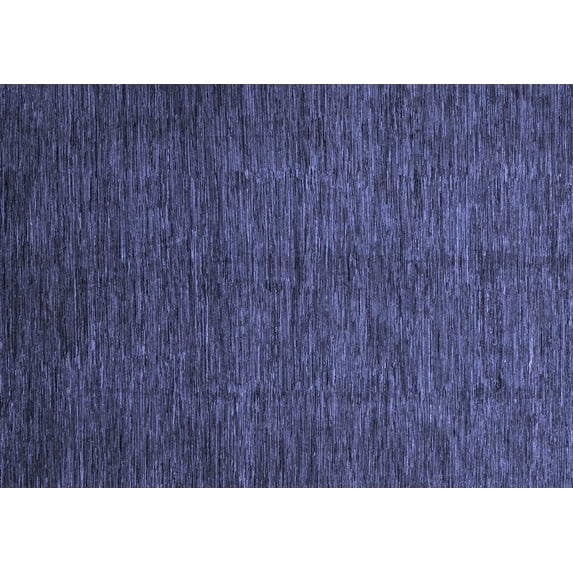 Ahgly Company Indoor Rectangle Abstract Blue Modern Area Rugs, 5' x 7'