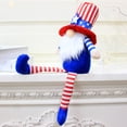 thumbnail image 4 of ZPAQI Independence Day Gnome Stripes Stars Patriotic Veterans Day Nisse Tomte American President Election Decor 4th of July, 4 of 18