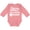 Mauve, variant on Future Table Tennis Champ Boys or Girls Long Sleeve Baby Bodysuit