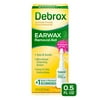 Debrox Earwax Removal Drops with Gentle Microfoam Cleansing Action, 0.5 fl oz