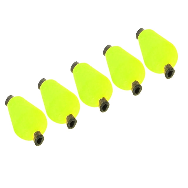 Float Foam Tear Drop, Convenient Practical Lightweight Tear Drop Foam Strike Indicator for Fly Fishing for Outdoor Orange,Fluorescent Yellow