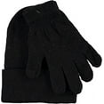 thumbnail image 2 of 24 Piece Winter Set - 12 Pack Beanie Hats + 12 Pairs Winter Gloves, for Unisex Adult, Bulk Cold Weather Kits, 2 of 7