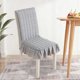 thumbnail image 5 of Juego De Fundas Acolchadas Para Silla, Cobertura Total, Gruesas, Protector De Taburete, Para Sillas De Saln, Decoracin Del Hogar, 2 Piezas, Beige, UKHBMC, 5 of 8