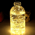 thumbnail image 5 of Guirnalda de luces LED de alambre de cobre para exteriores, 5/10/20 m, para decoración de bodas y Año Nuevo, 5 of 5