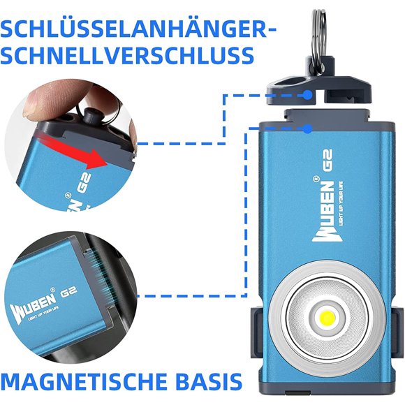 Mini Led Keychain Flashlight