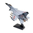 thumbnail image 1 of 1:100 Alloy J-15 Eagle Fighter Diecast Metal Fighter Military Planes Model Aircraft Model Airplane,Sound And Light Pull Back Military Metal Model, 1 of 11